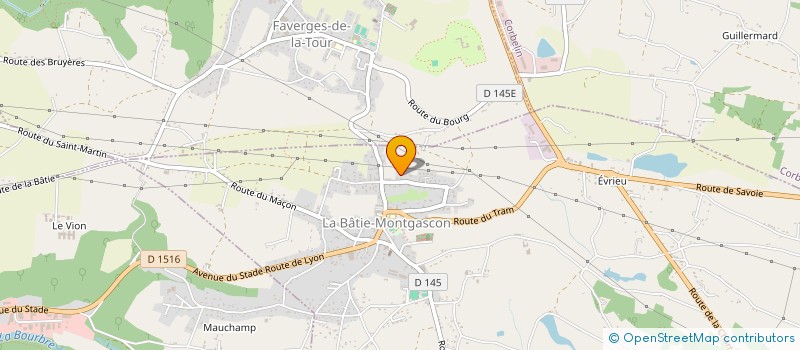 localisation de l'entreprise SCI TURRIPINOISE  LA BATIE-MONTGASCON