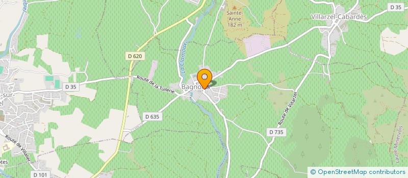 localisation de l'entreprise SCI TUTIN IMMO  BAGNOLES