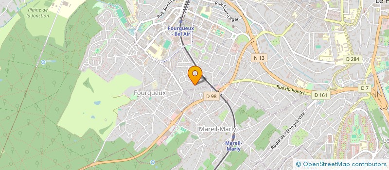 localisation de l'entreprise SCI TUZ  SAINT-GERMAIN-EN-LAYE