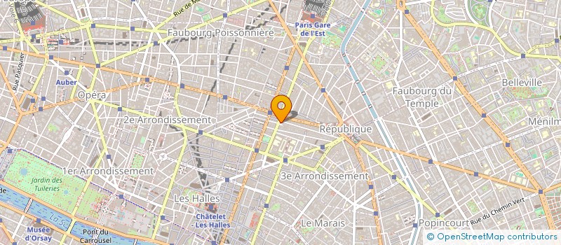 localisation de l'entreprise SCI TV  PARIS