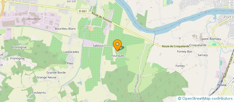 localisation de l'entreprise SCI TV2L  VILLENEUVE-SUR-LOT