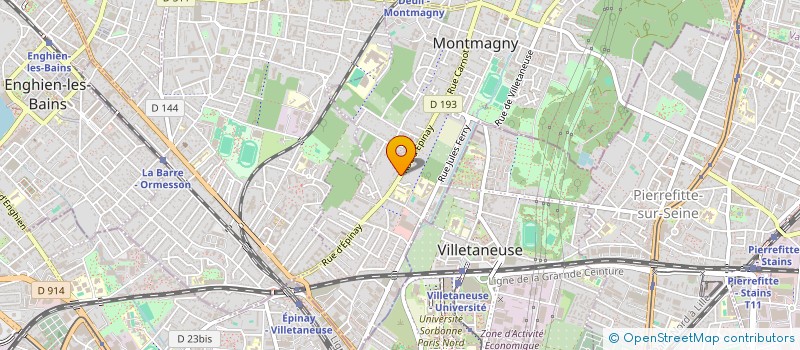 localisation de l'entreprise SCI TVAC  MONTMAGNY