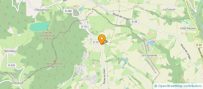 localisation de l'entreprise SCI TVFA  LA CHAPELLE-VILLARS