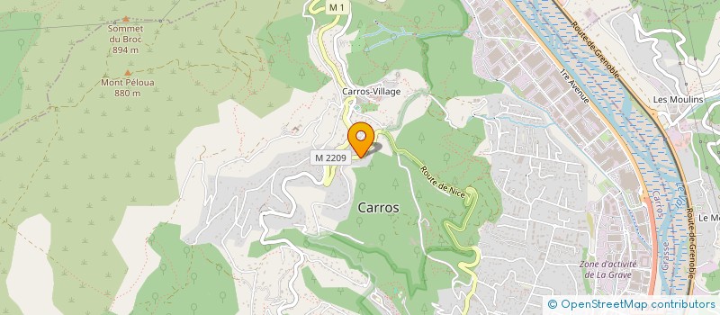 localisation de l'entreprise SCI-TVM à CARROS