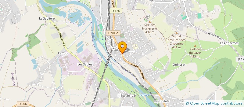 localisation de l'entreprise SCI TW2M  ABREST