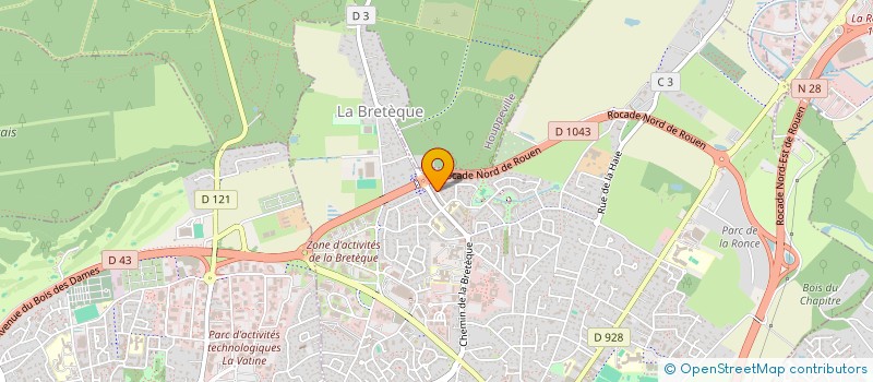 localisation de l'entreprise SCI TWIN à BOIS-GUILLAUME