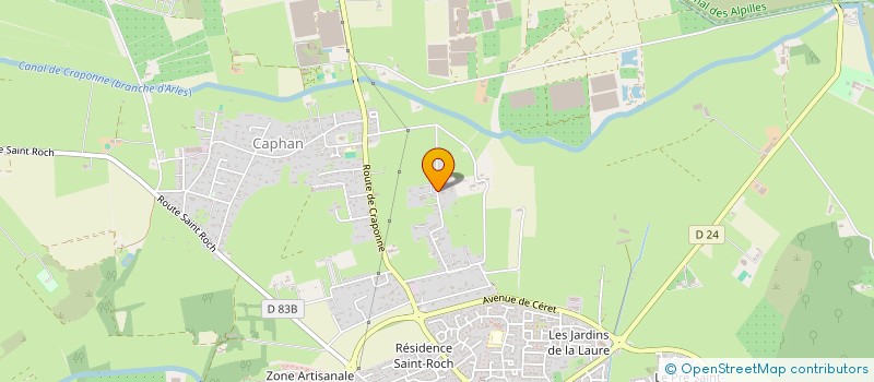 localisation de l'entreprise SCI TWIN - AS à SAINT-MARTIN-DE-CRAU