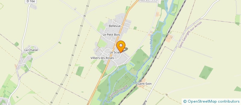 localisation de l'entreprise SCI TWINIMMO à SAINTE-LIZAIGNE