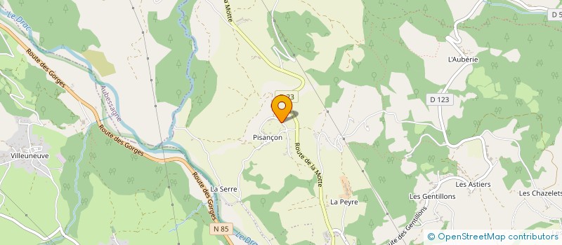 localisation de l'entreprise SCI TWINS  SAINT-BONNET-EN-CHAMPSAUR