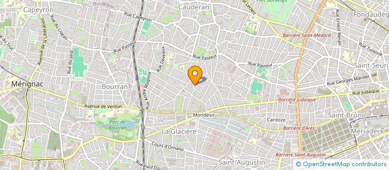 localisation de l'entreprise SCI TWISTER  BORDEAUX