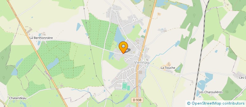 localisation de l'entreprise SCI TWO PILES  VIENNAY