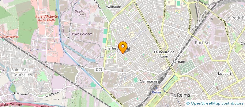 localisation de l'entreprise SCI TWO TRUST  REIMS