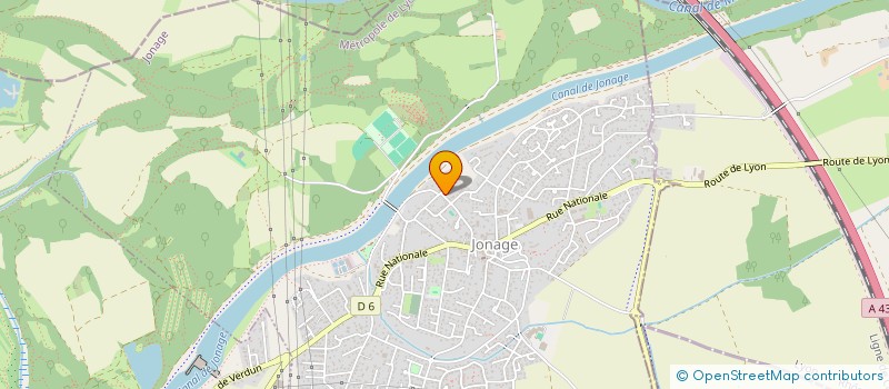 localisation de l'entreprise SCI TXALETA  JONAGE