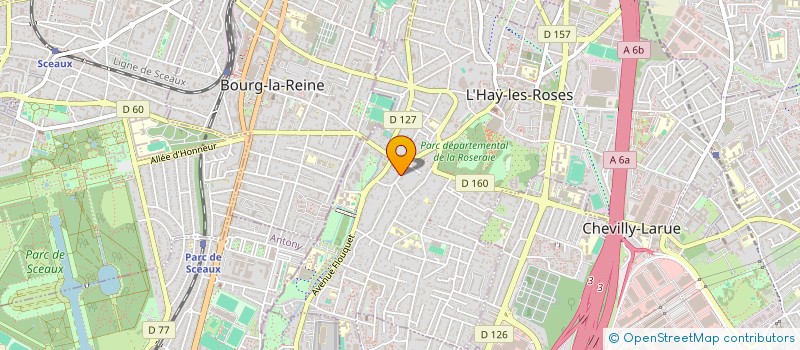 localisation de l'entreprise SCI TXIKI  L'HAY-LES-ROSES