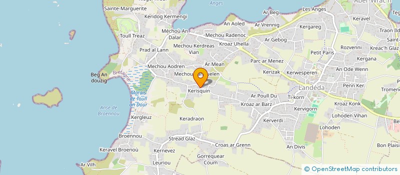 localisation de l'entreprise SCI TY BIAN AR TEVENN  LANDEDA