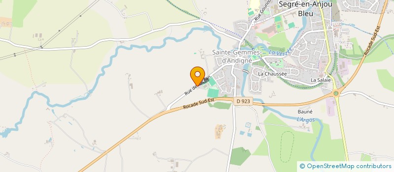 localisation de l'entreprise SCI TY BIHAN à SEGRE-EN-ANJOU BLEU