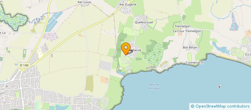 localisation de l'entreprise SCI TY CAMPING  AMBON