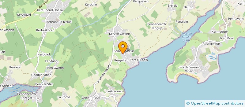 localisation de l'entreprise SCI TY COZ  PLOUGASTEL-DAOULAS