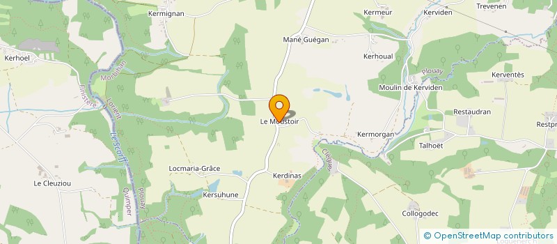 localisation de l'entreprise SCI TY COZ  INGUINIEL