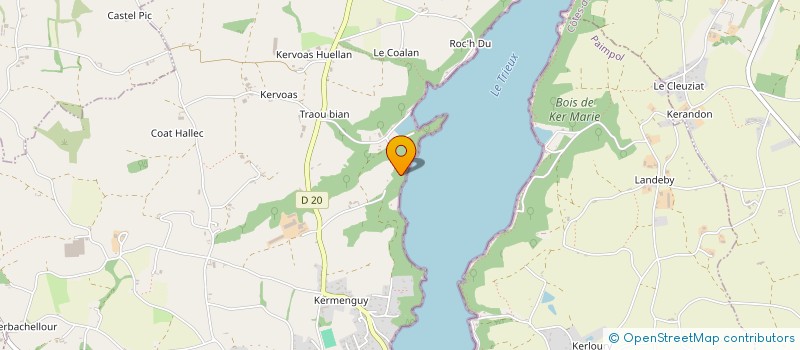 localisation de l'entreprise SCI TY FORN  LEZARDRIEUX