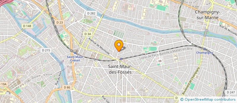 localisation de l'entreprise SCI TY GHEZEL à SAINT-MAUR-DES-FOSSES