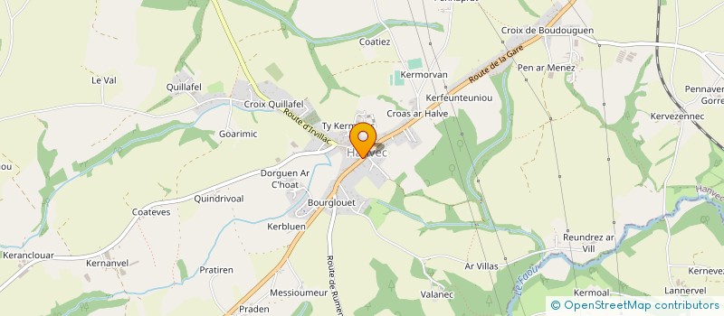 localisation de l'entreprise SCI TY GLAZ  DIRINON