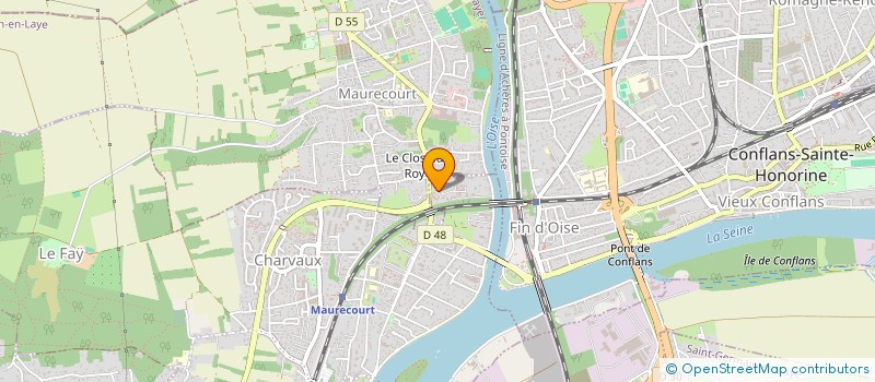 localisation de l'entreprise SCI TY-GOFF  ANDRESY