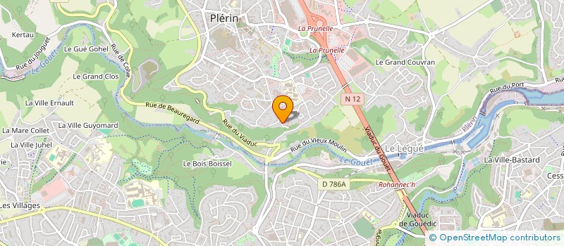 localisation de l'entreprise SCI TY'GUI  PLERIN