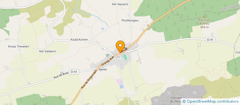 localisation de l'entreprise SCI TY GUIT  LAZ