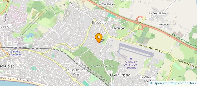 localisation de l'entreprise SCI TY GWENN  LA BAULE-ESCOUBLAC