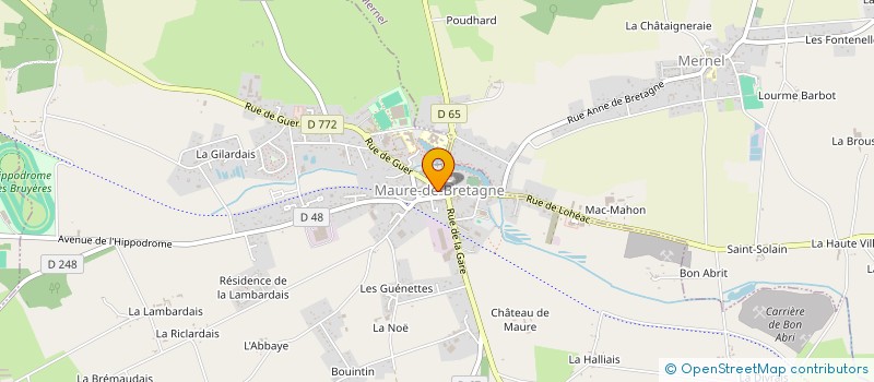 localisation de l'entreprise SCI TY KER  VAL D'ANAST