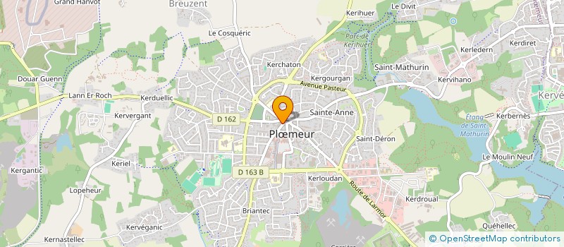 localisation de l'entreprise SCI TY KER à PLOEMEUR