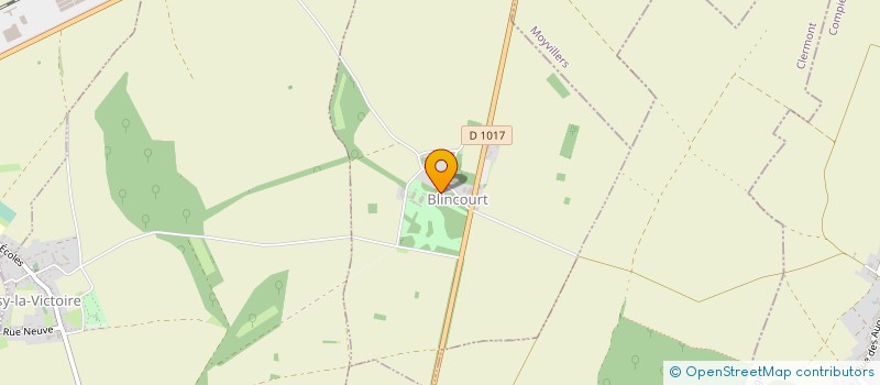 localisation de l'entreprise SCI TY LANN  BLINCOURT