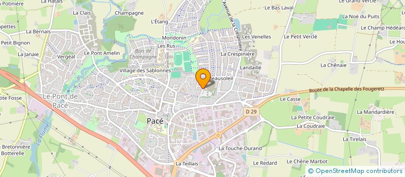localisation de l'entreprise SCI TY LENA à PACE