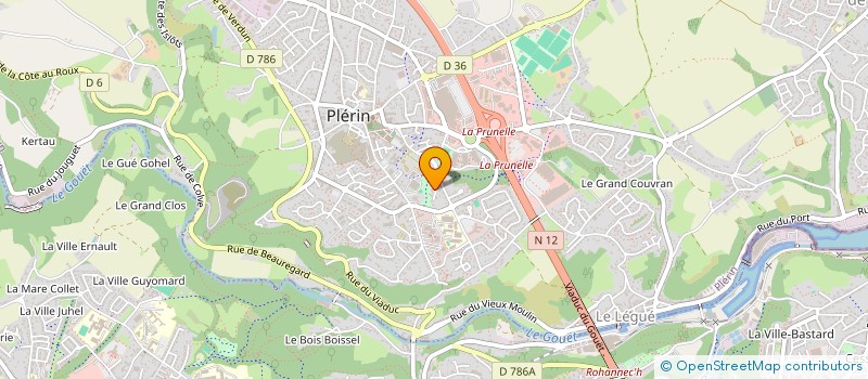 localisation de l'entreprise SCI TY LOE  PLERIN