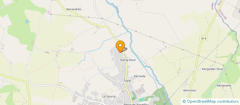 localisation de l'entreprise SCI TY MAD  SCAER