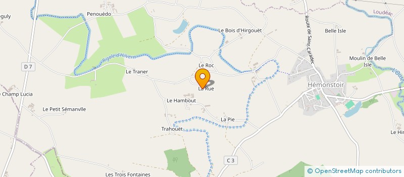 localisation de l'entreprise SCI TY MAMM VARIA  HEMONSTOIR