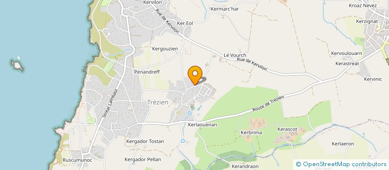 localisation de l'entreprise SCI TY MEUR  PLOUARZEL
