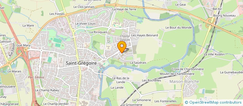 localisation de l'entreprise SCI TY NIDS D'AMOUR  NEVEZ