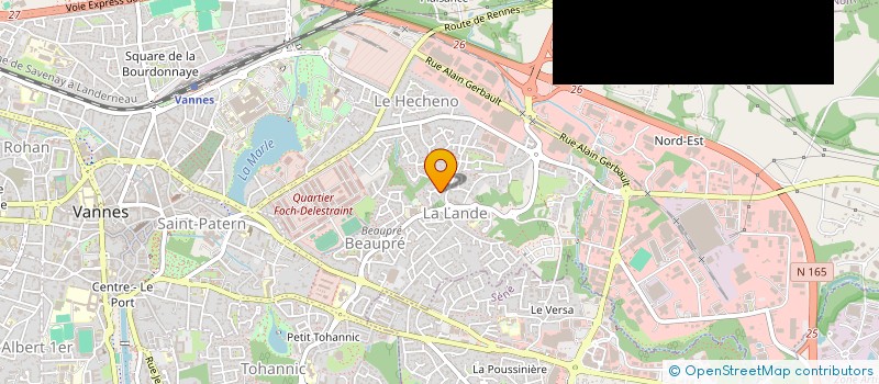 localisation de l'entreprise SCI TY PAOL à VANNES