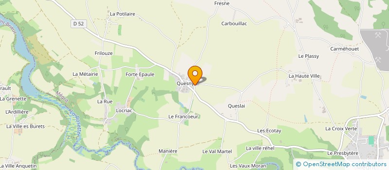 localisation de l'entreprise SCI TY QUESNY  MEGRIT