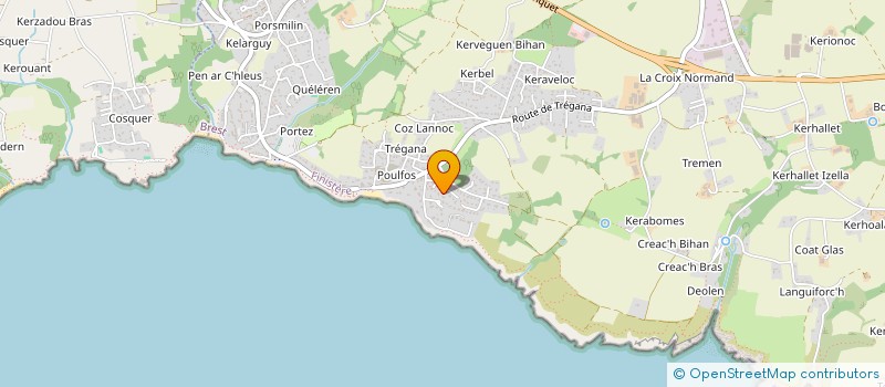 localisation de l'entreprise SCI TY SCLEAR  LOCMARIA-PLOUZANE