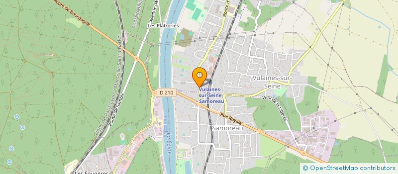 localisation de l'entreprise SCI TY TACODA  VULAINES-SUR-SEINE