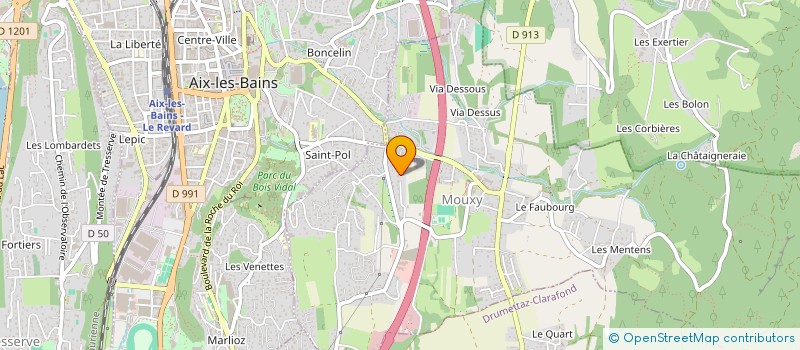 localisation de l'entreprise SCI TY VAYA  MOUXY