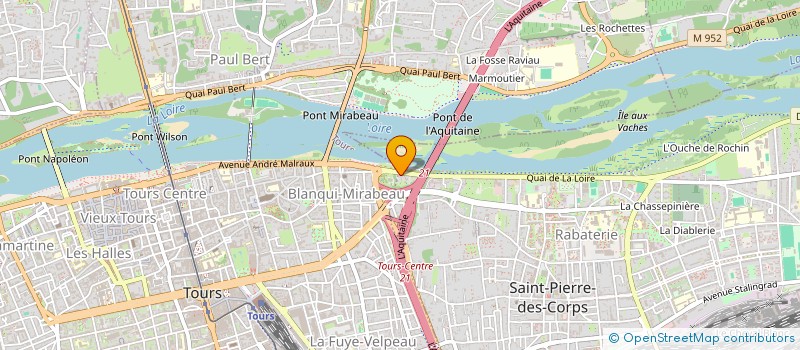 localisation de l'entreprise SCI TY VOUVRAY  SAINT-PIERRE-DES-CORPS