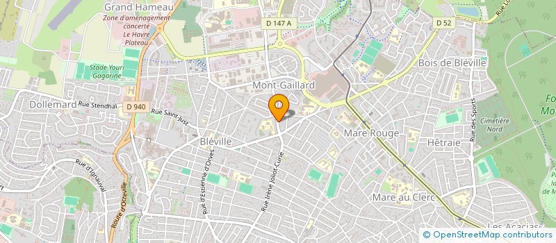 localisation de l'entreprise SCI TY YANN à LE HAVRE