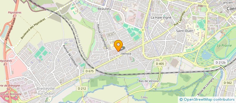 localisation de l'entreprise SCI TYCHE à CAEN