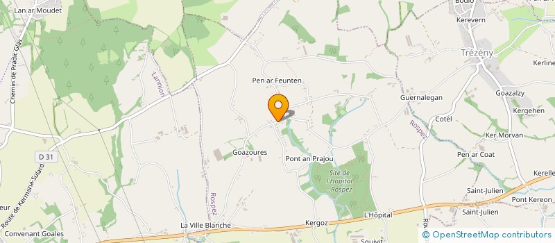 localisation de l'entreprise SCI TYDOU DIJOUX  PLOULEC'H