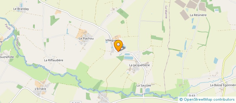 localisation de l'entreprise SCI TYERSY  MACHECOUL-SAINT-MEME