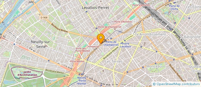 localisation de l'entreprise SCI TYFREDIM  PARIS